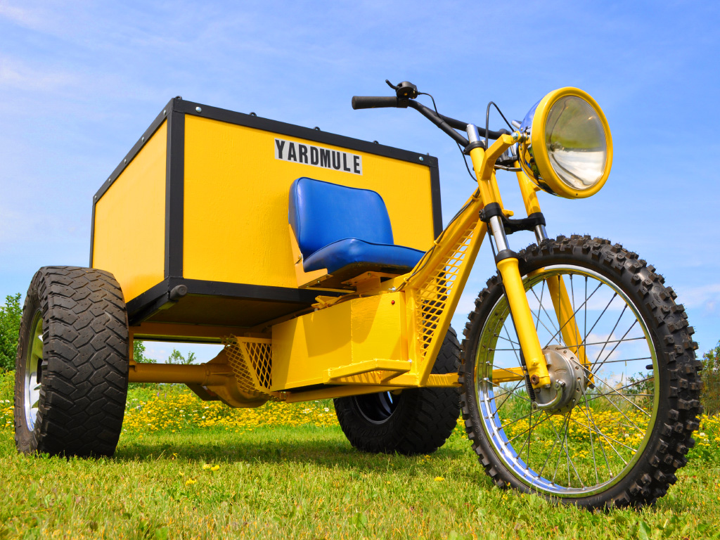 YardMule Electric Tractor - clean electric power